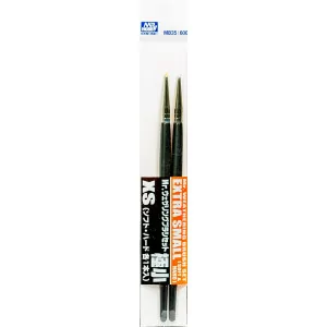 MB-35 Mr Weathering Brush Set Extra Small (Soft & Hard)