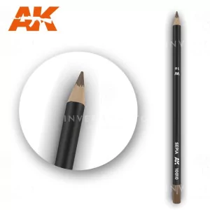 compra  AK10.010 | AK Interactive Watercolor Pencil | Sepia