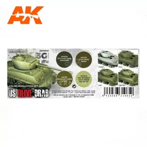 compra  AK11643 | AK Interactive 3rd Gen AFV Set: MODULATION US 2