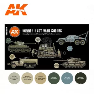 compra  AK11648 | AK Interactive 3rd Gen AFV Set: MIDDLE EAST 2