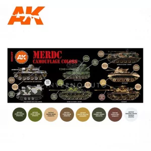 compra  AK11653 | AK Interactive 3rd Gen AFV Set: MERDC 2