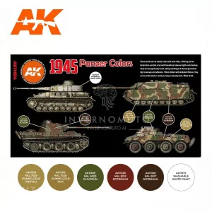 compra  AK11654 | AK Interactive 3rd Gen AFV Set: 1945 GERMAN 2