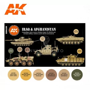 compra  AK11655 | AK Interactive 3rd Gen AFV Set: IRAQ & 2