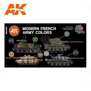 compra  AK11661 | AK Interactive 3rd Gen AFV Set: MODERN FRENCH 2