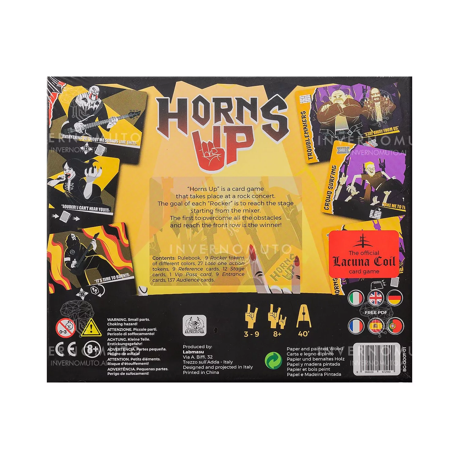 Horns Up Lacuna Coil