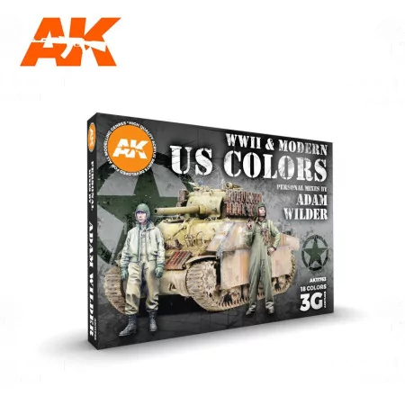 buy nowAK11763 AK Set 3a Gen | WWII & Modern US Colors by Adam