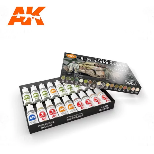 buy nowAK11763 AK Set 3a Gen | WWII & Modern US Colors by Adam