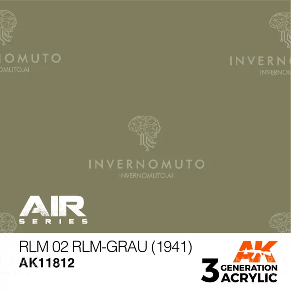 buy nowAK11.812 | AK 3rd Gen AIR: RLM 02 RLM-Grau (1941) | 17ml