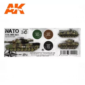 compra  AK11.658 | AK 3rd Gen AIR Set: NATO COLORS | 3x17ml 2