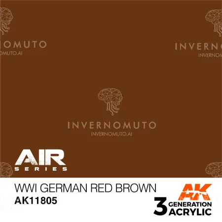 buy nowAK11.805 | AK 3rd Gen AIR: WWI German Red Brown | 17ml