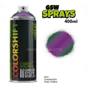 2212 Green Stuff World: SPRAY Chameleon TOXIC PURPLE 400ml