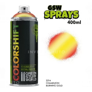 2214 Green Stuff World: SPRAY Chameleon BURNING GOLD 400ml