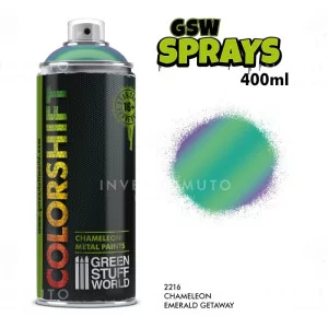 2216 Green Stuff World: SPRAY Chameleon EMERALD GETAWAY 400ml