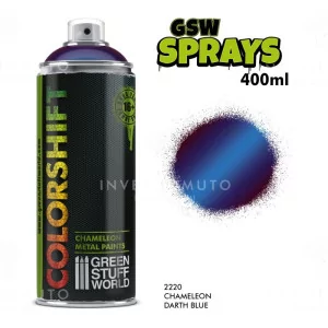 2220 Green Stuff World: SPRAY Chameleon DARTH BLUE 400ml