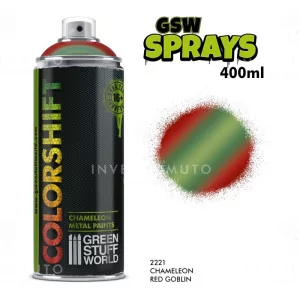 2221 Green Stuff World: SPRAY Chameleon RED GOBLIN 400ml