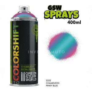 2222 Green Stuff World: SPRAY Chameleon PINKY BLUE 400ml