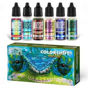 9349 Green Stuff World: Chameleon Acrylic Paint Set 3