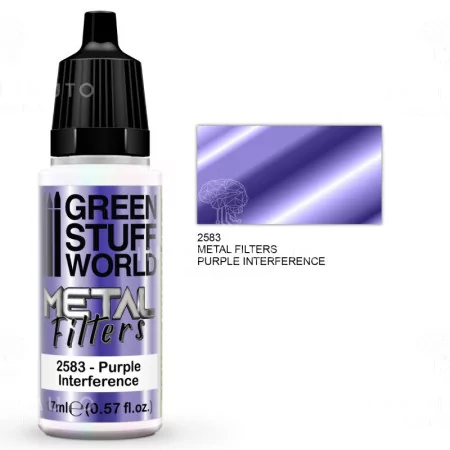 2583 Green Stuff World: Metal Filters - Purple Interference