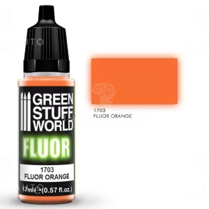 1703 Green Stuff World: Fluor Paint ORANGE