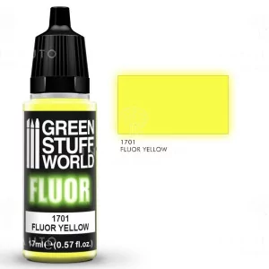 1701 Green Stuff World: Fluor Paint YELLOW | 17ml