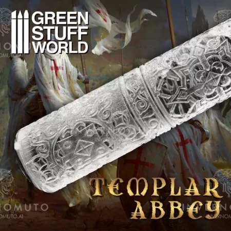 2987 Green Stuff World: Rolling Pin Templar Abbey