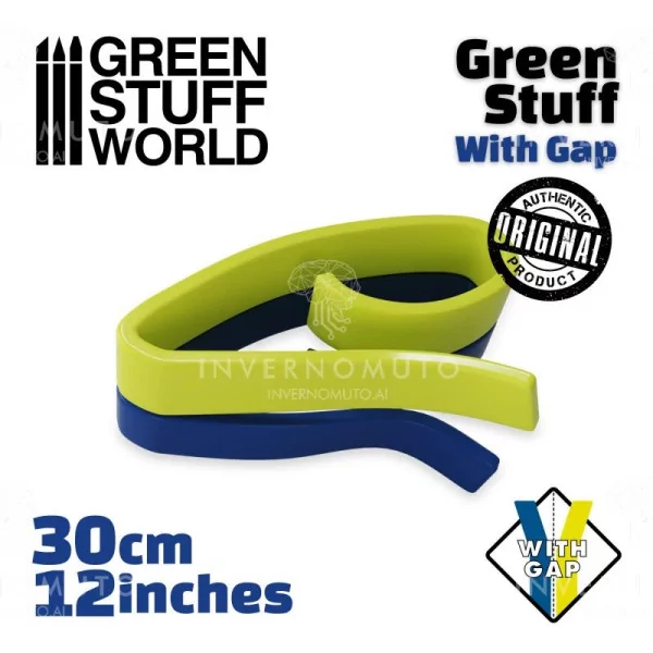 9863 Green Stuff World: Green Stuff Tape 12 inches WITH GAP | Green Stuff World