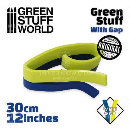 9863 Green Stuff World: Green Stuff Tape 12 inches WITH GAP | Green Stuff World