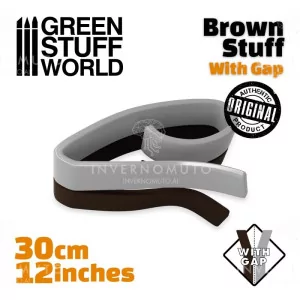 9226 Green Stuff World: Brown Stuff Tape 12 inches WITH GAP