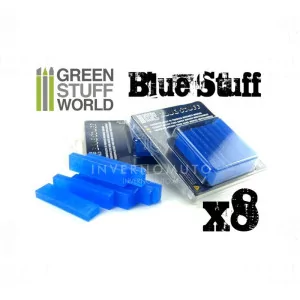 9016 Green Stuff World: Blue Stuff Mold 8 bars