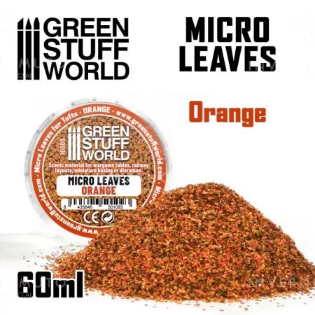 10609 Green Stuff World: Micro Leaves - Orange mix