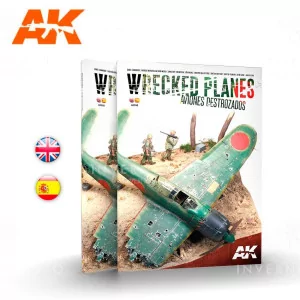 compra  AK918 | AK Interactive Books: WRECKED PLANES - AVIONES
