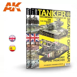 compra  AK4832 | AK Interactive Books: TANKER 08 BEASTS OF WAR