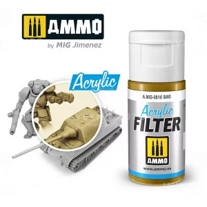 Ammo Mig: 0816 Acrylic Filter Sand | 15ml