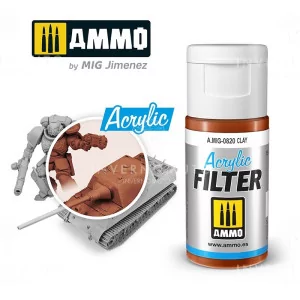 Ammo Mig: 0820 Acrylic Filter Clay | 15ml