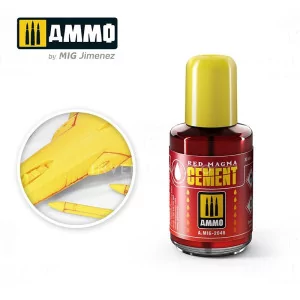 Ammo Mig: 2046 Red Magma Cement | 30ml