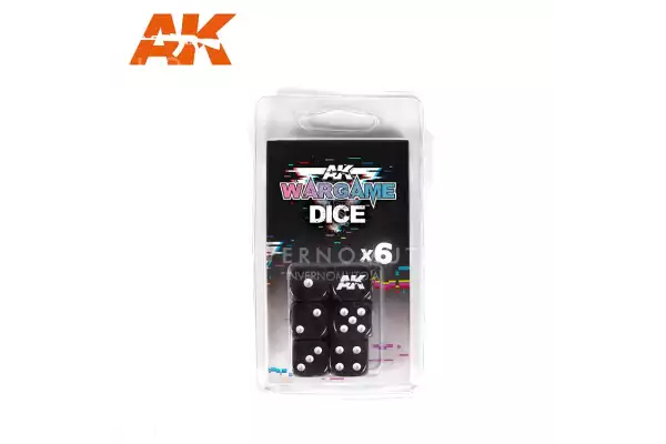 compra  AK1062 | Set 6 Dices (Black)