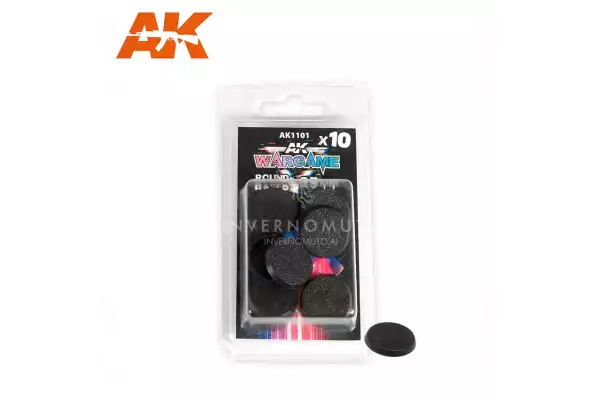 compra  AK1101 | Plastic Wargame Bases: Round Base 25mm | 10