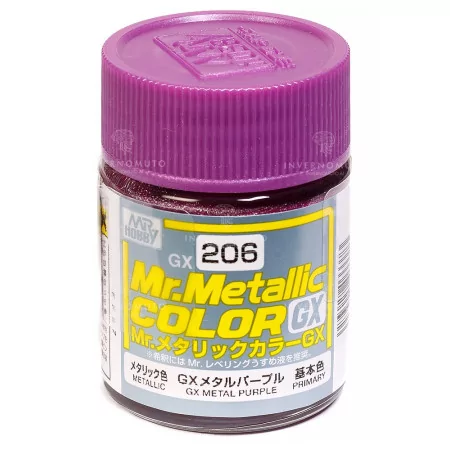 GX-206 Mr. Metallic Color: GX Metal Purple | 18ml