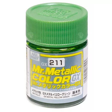 GX-211 Mr. Metallic Color: GX Yellow Green | 18ml