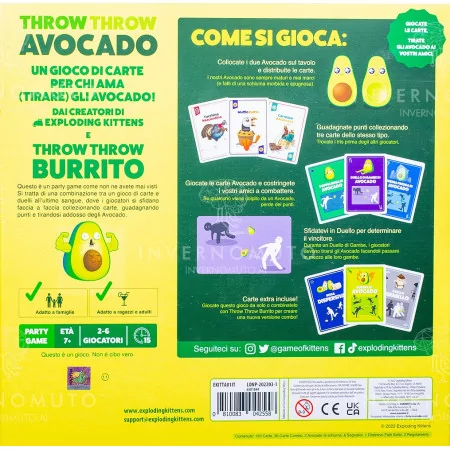 Throw Throw Avocado - Edizione Italiana