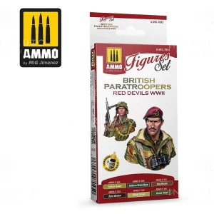 Ammo Mig: 7045 British Paratroopers Red Devils WWII | 6x 17ml