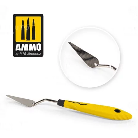 Ammo Mig: 8681 Drop Shape Large Palette Knife