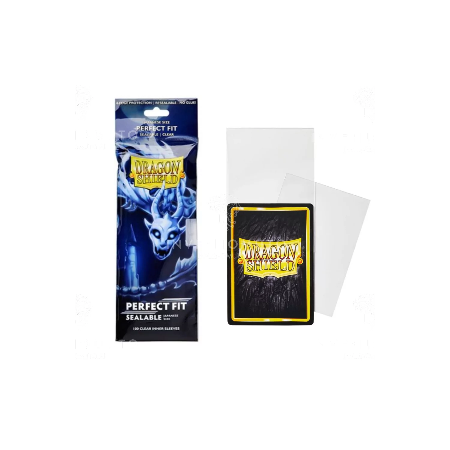 Dragon Shield Perfect Fit Small Clear (100) Sealable Perfect Size