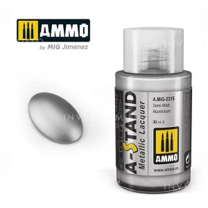 Ammo Mig: 2315 A-STAND Semi Matt Aluminium  | 30ml