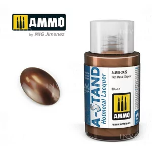 Ammo Mig: 2422 A-STAND Hot Metal Sepia   | 30ml