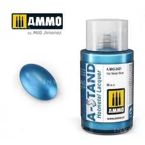 Ammo Mig: 2421 A-STAND Hot Metal Blue   | 30ml
