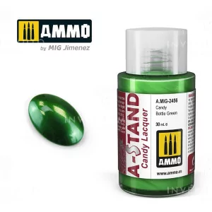 Ammo Mig: 2456 A-STAND Candy Bottle Green | 30ml