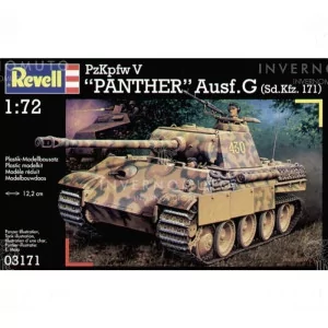 3171 Revell: PzKpfw V Panther Ausf. G (Sd.Kfz. 171) | Carro Tedesco | 1:72
