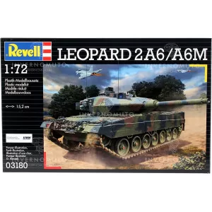 3180 Revell: Leopard 2A6/A6M | Carro Tedesco | 1:72