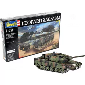 3180 Revell: Leopard 2A6/A6M | Carro Tedesco | 1:72 2